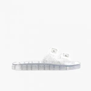 Women Sandals Mambo Sandal Glitter Silver - أحذية