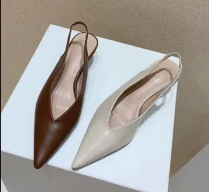 Women Shallow Mouth Pointed Toe Shoes