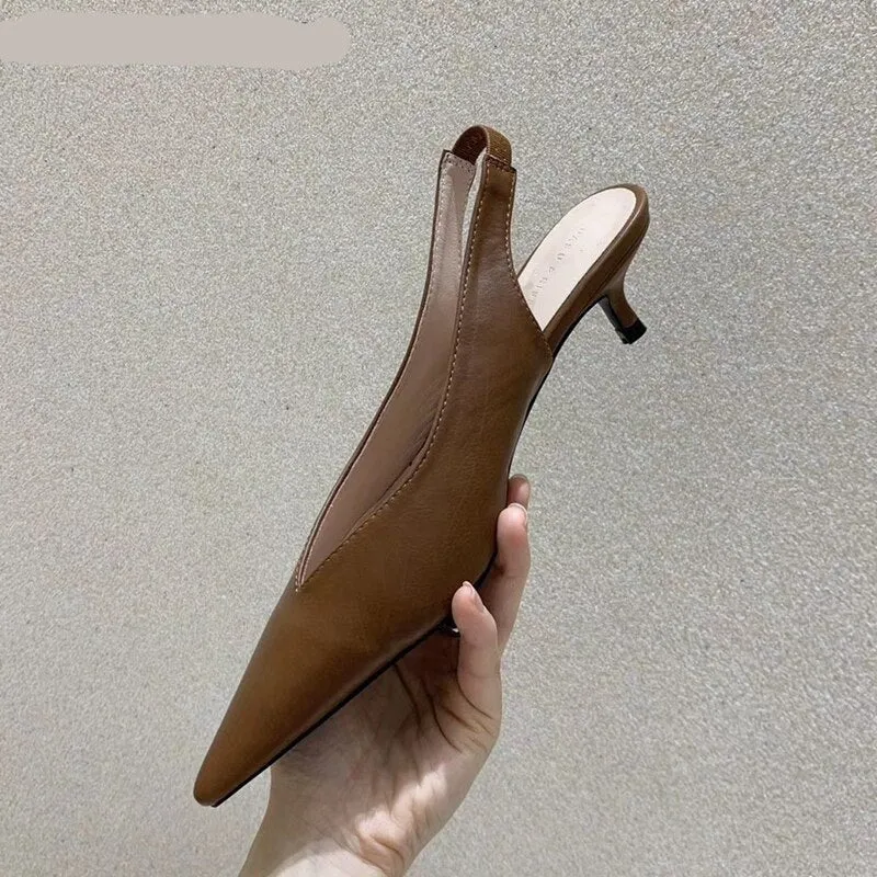 Women Shallow Mouth Pointed Toe Shoes