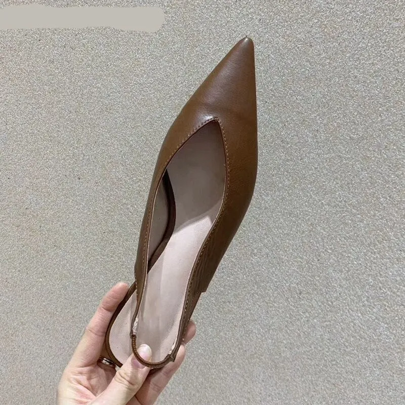 Women Shallow Mouth Pointed Toe Shoes