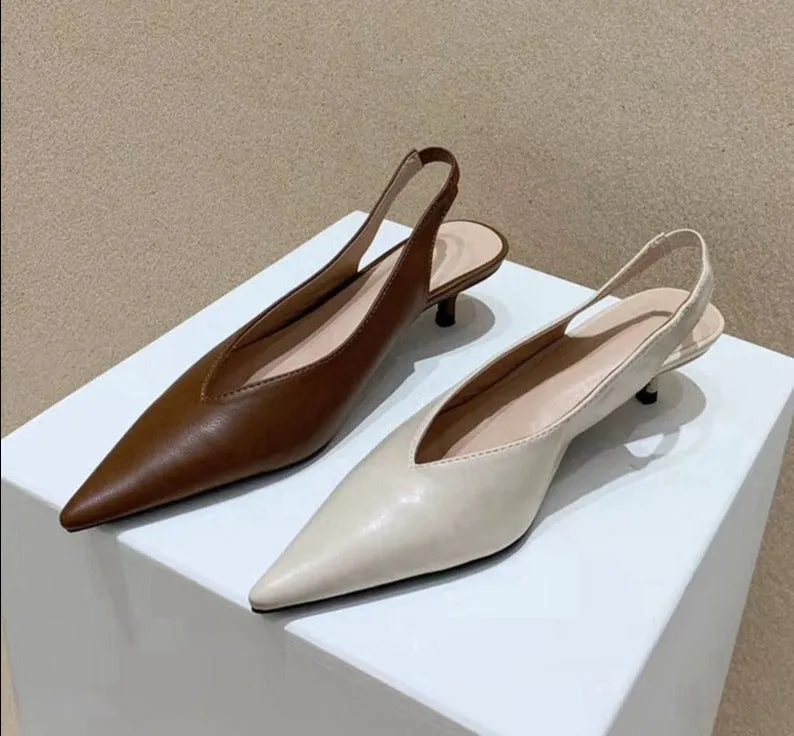 Women Shallow Mouth Pointed Toe Shoes
