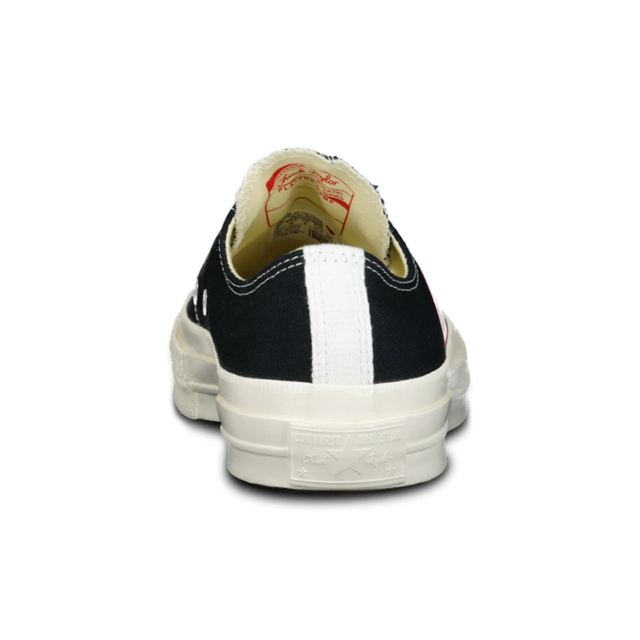 X Converse 'Chuck Taylor' Low Trainers Black